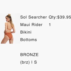 Billabong Soul searcher Bikini bottoms - Small